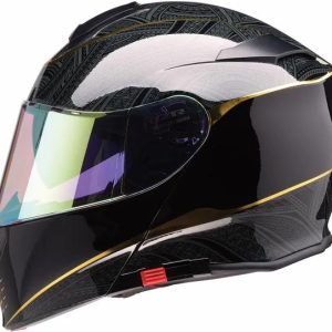 CASCO Z1R SOL 2 0 NOTORIS NEGRO/ORO