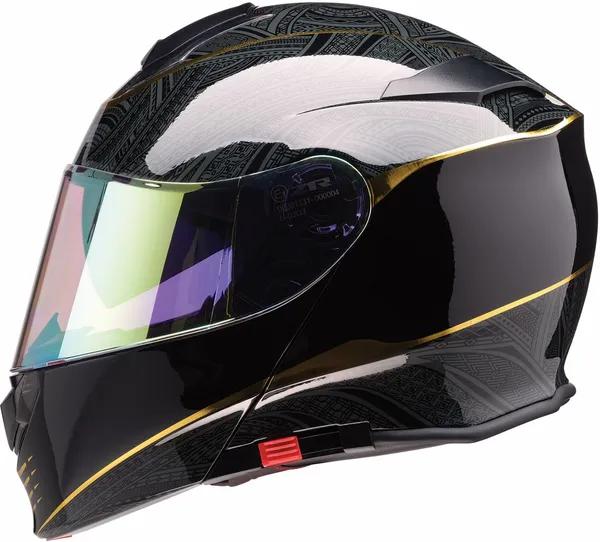 CASCO Z1R SOL 2 0 NOTORIS NEGRO/ORO