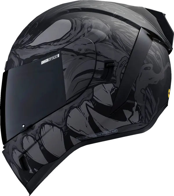 CASCO ICON AIRFORM MIPS MANIK´RR DARK BLACK - Imagen 2