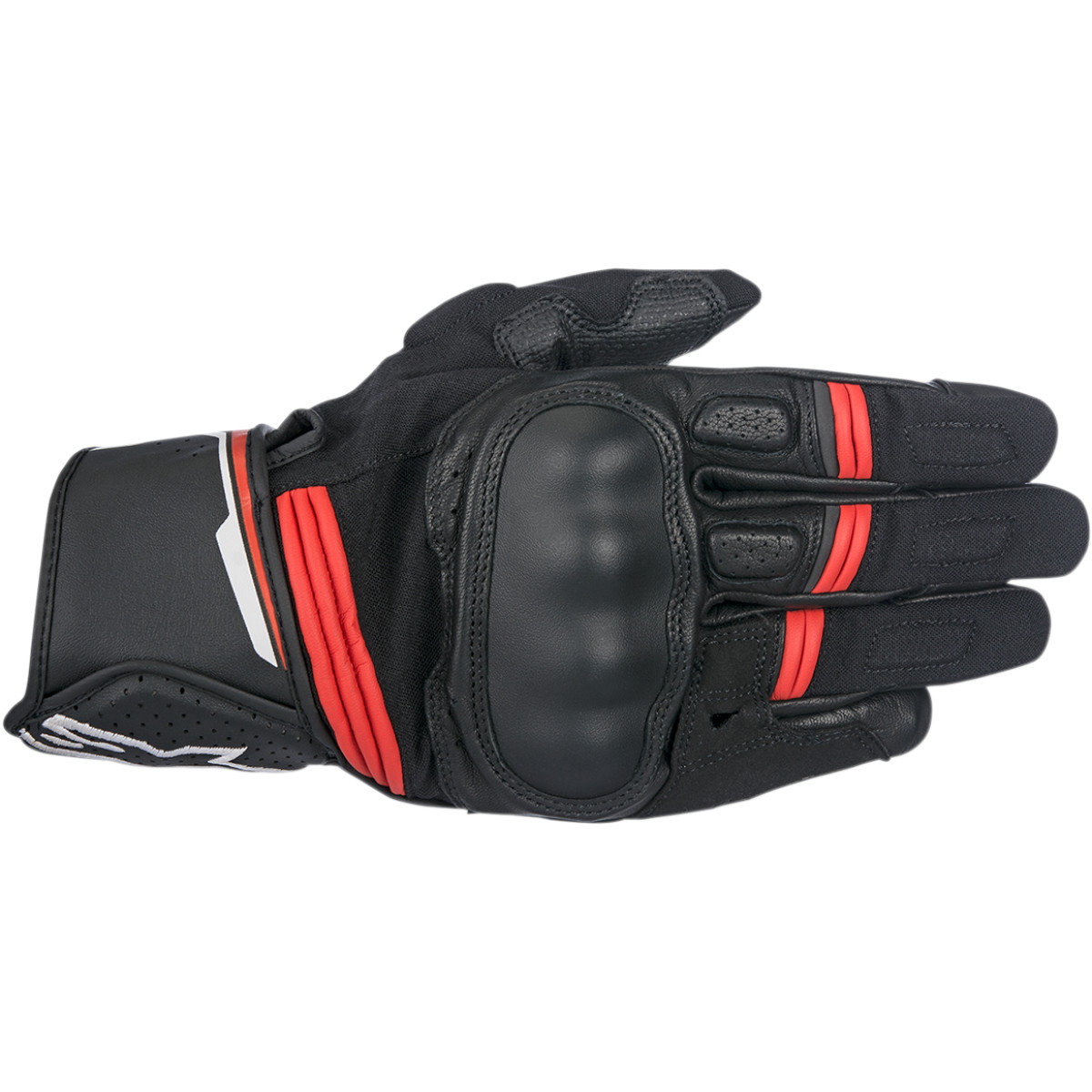 GUANTE ALPINESTAR BOOSTER ROAD RIDING NEGRO-ROJO - Imagen 2