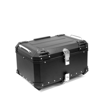 BAUL X-PLOR NEGRO DE ALUMINIO 55 LITROS