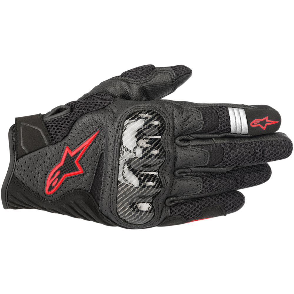 GUANTES ALPINESTAR SMX-1 AIR V2 PERFORM NEGRO/ROJ
