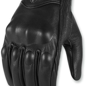 GUANTES IICON PURSUIT CE NEGRO