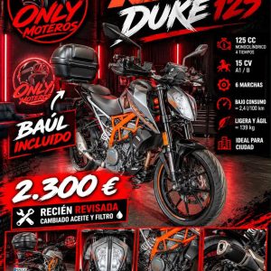 KTM Duke 125  2022  B/A1/A2/A 