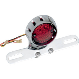 LUZ DE FRENO CUSTOM BOBBER LED CROMADA HOMOLOGADA